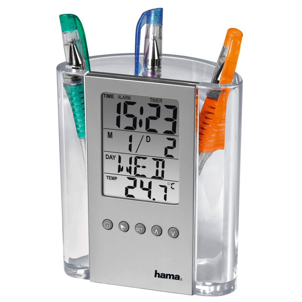 Hama Lcd-thermometer En Penhouder