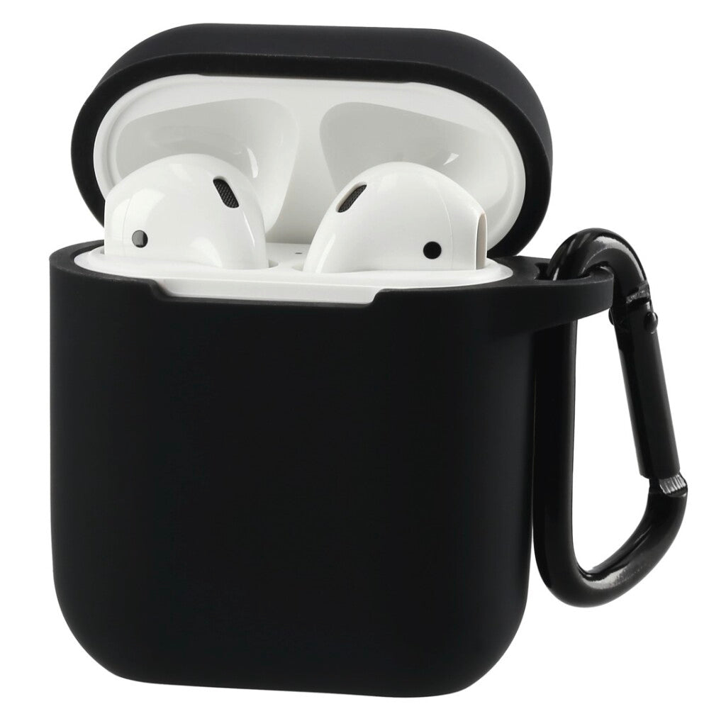 Cubierta protectora de Hama para AirPods Black