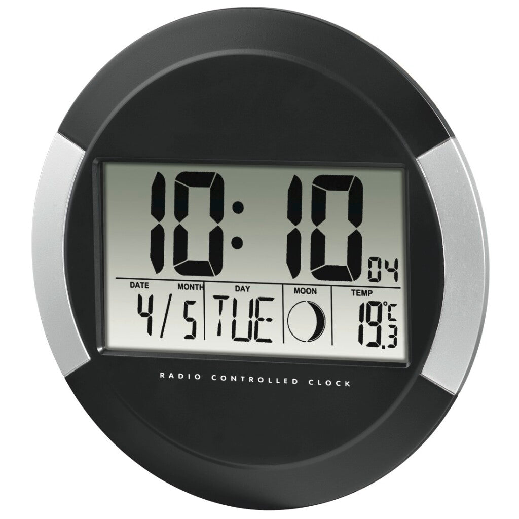 Horloge Hama Radio DCF PP-2445 Black