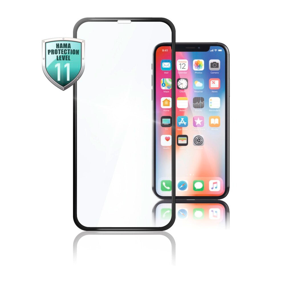 Hama 3D-full-screen-beschermglas Voor IPhone 11 Zwart