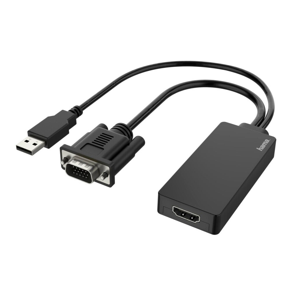 Adattatore video HAMA VGA+USB Plug-HDMI Trade;