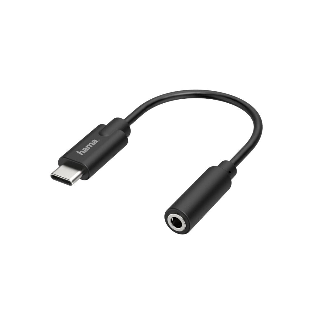 Hama Audio Adapter USB-C plug-3.5-mm jack connection Stereo