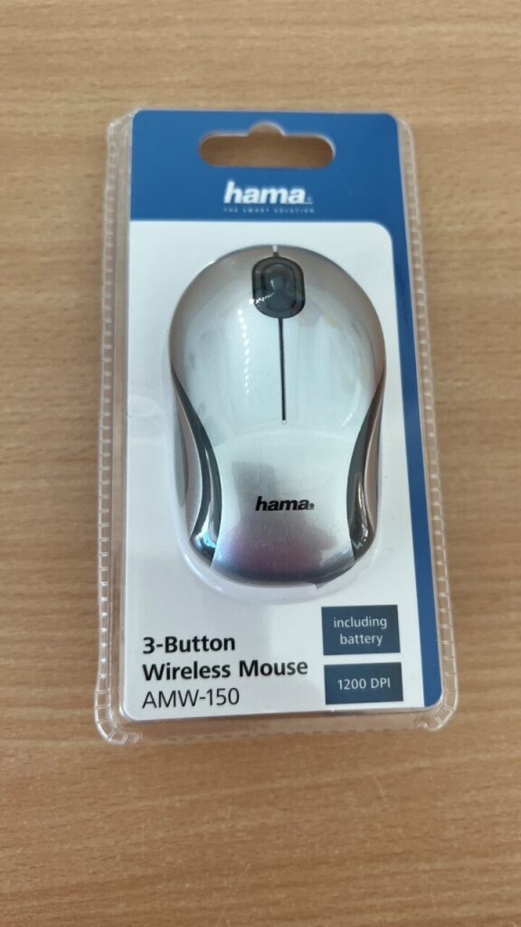 Hama Optical Minimis 3 buttons Wireless Mouse AMW-150 Silver