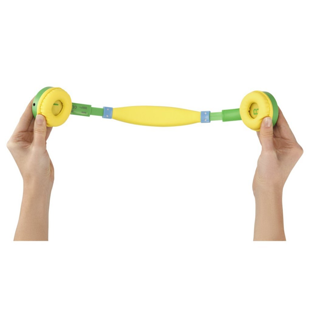 Hama Kids Guard On-Ear Kindekenphoon verde amarillo