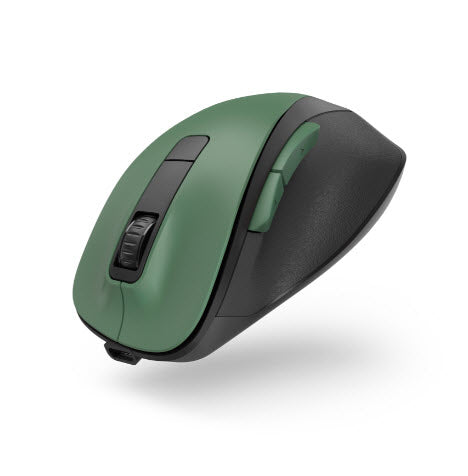 Hama Optical Wireless Mouse 6 Knapper MW-500 Lad batteri ergo. skoggrønn