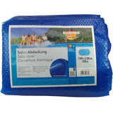 Summer Summer Summer Fun Summer Pishing Cover Solar Oval 700x350 cm PE Bleu