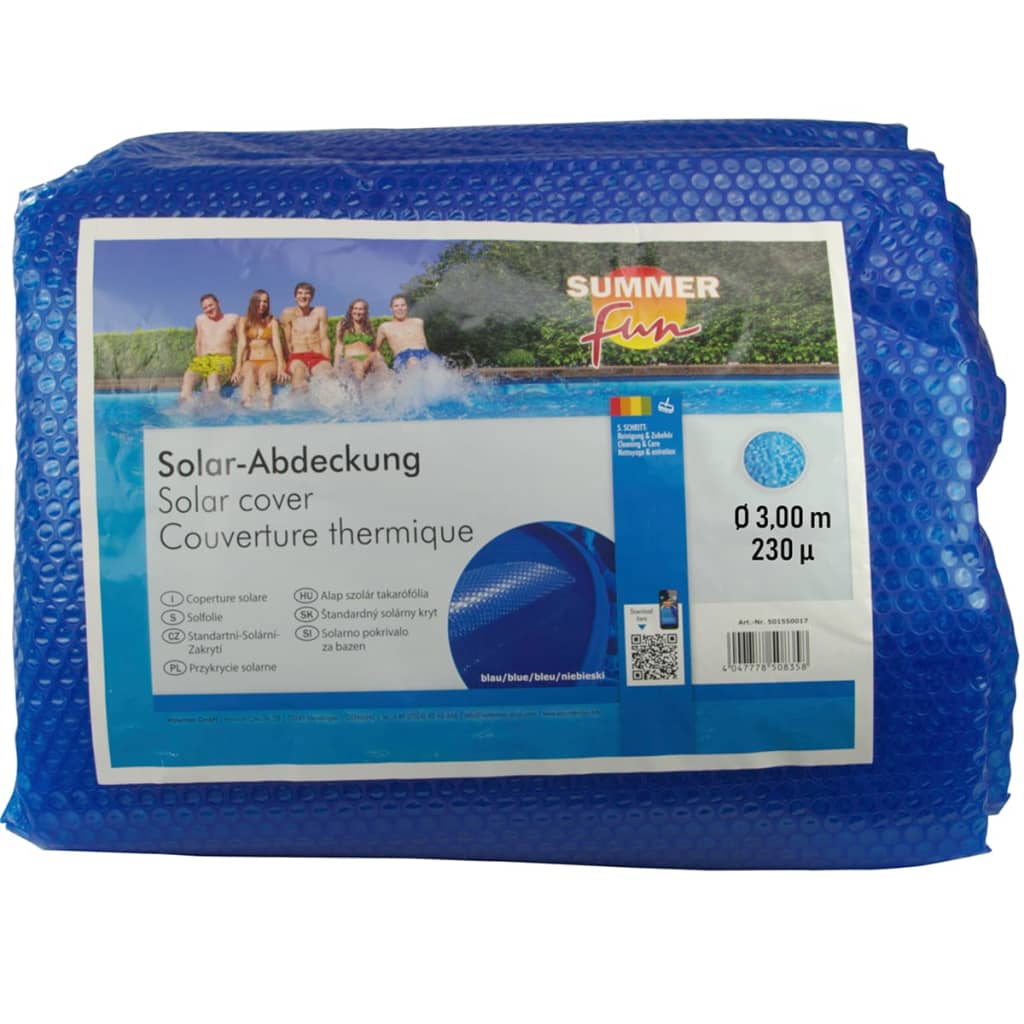 Sommer spaß sommer spaß sommer swimming pool cover Solar um 300 cm pe blau