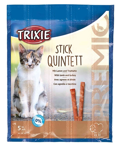 Trixie premio stick quintet lamb turkey