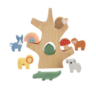 Árvore de equilíbrio de madeira Fisher Price