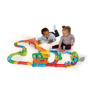 Vtech toot toot cars - set avanturističnih vlakcev - vklj. Lucasova lokomotiva