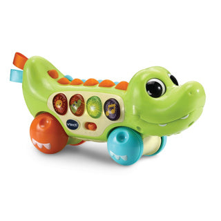 Vtech baby roll fond krokodýl
