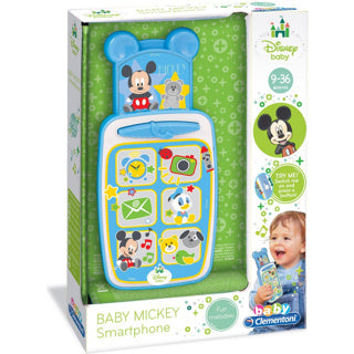 Fón leanbh Mickey agus Minnie le solas agus fuaim | 3 phíosa