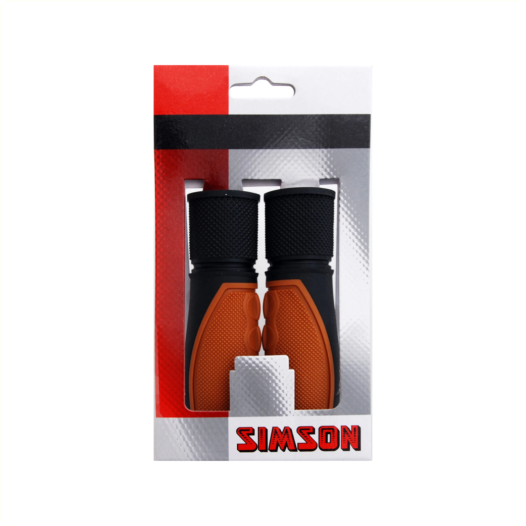 Simson voll Grip Handler - 92mm - schwaarz -Gray