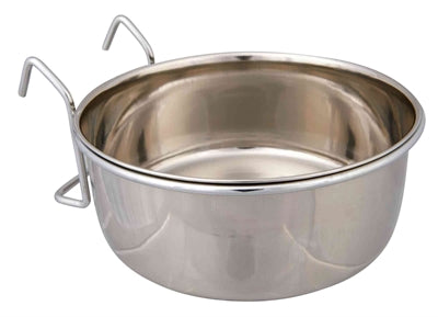 Trixie Food Bowl mit Halter, um Edelstahl aufzuhängen