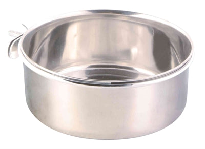 Trixie Food Bowl mit Schraubenfixierung Edelstahl