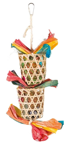 Trixie Vogel Nature Toys w Sisalkoord Palmblad Maishies