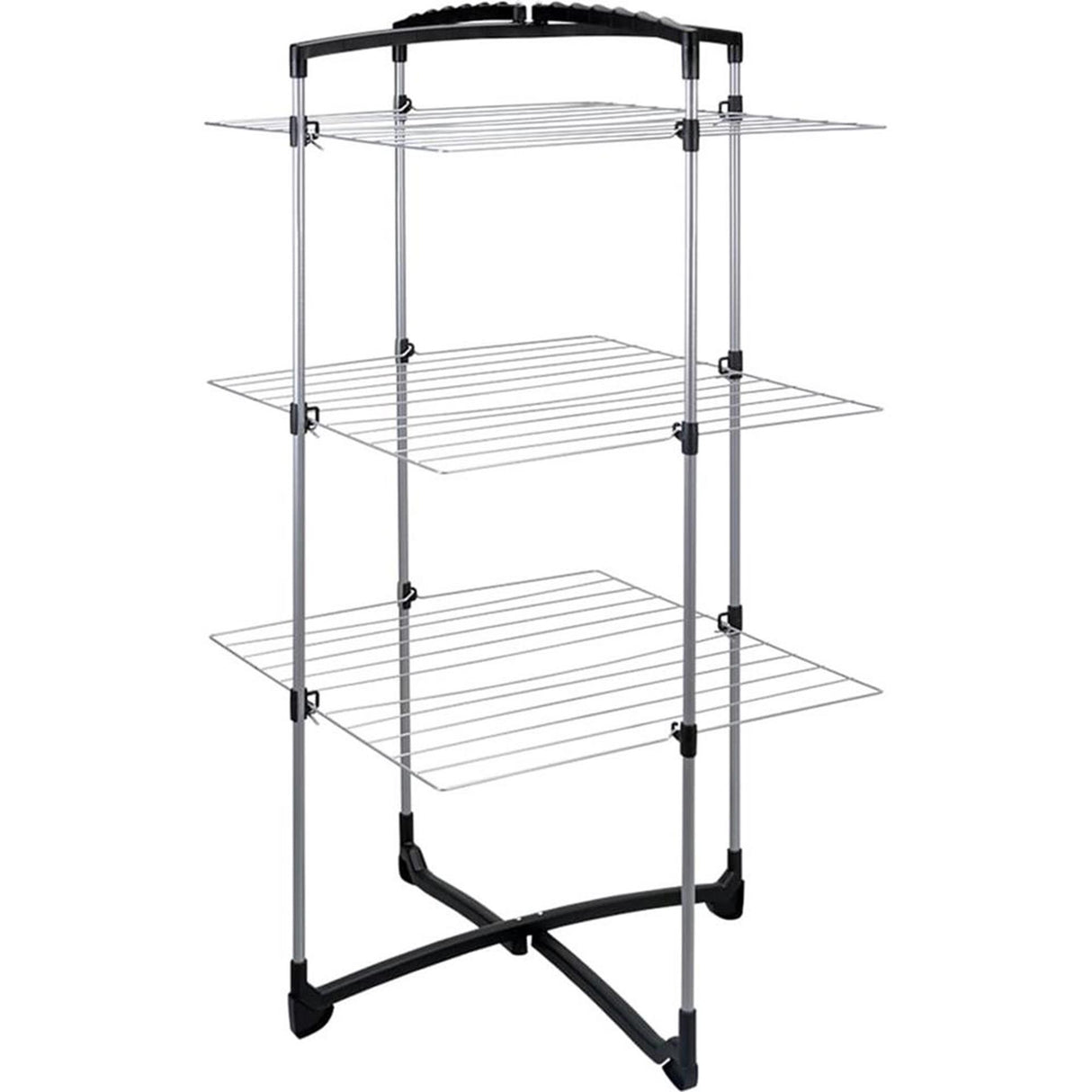 Metaltex tomado - drying tower fortino 3 - 25 meters drying length - also for clothes hangers - can be used half-opened