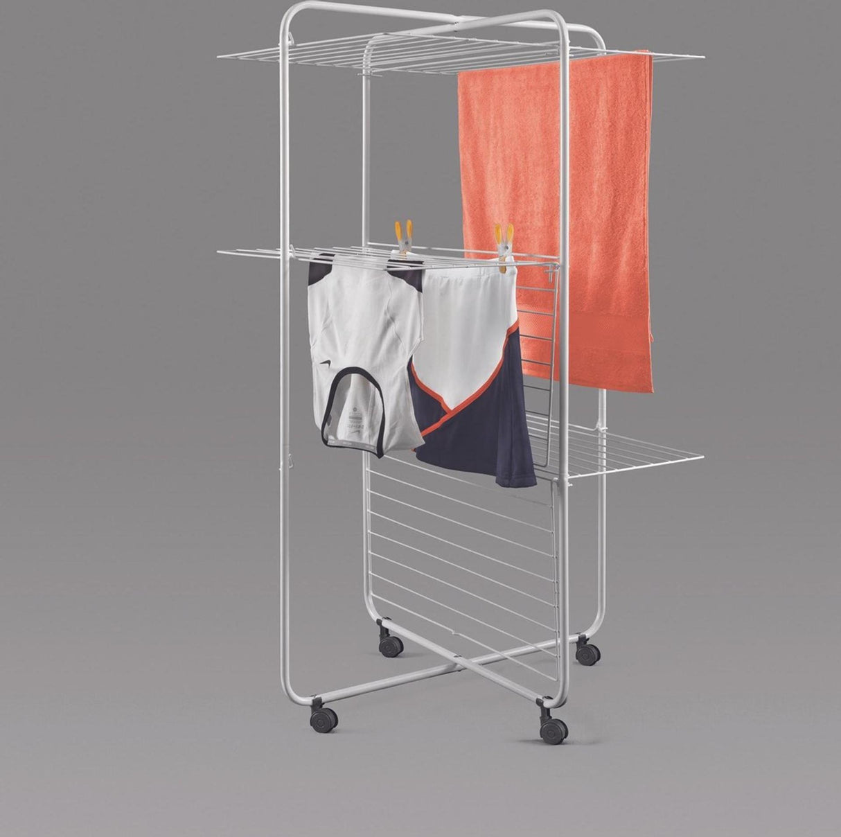 Metaltex tomado - drying tower nantes - 3 floors - 33 meters drying length - white