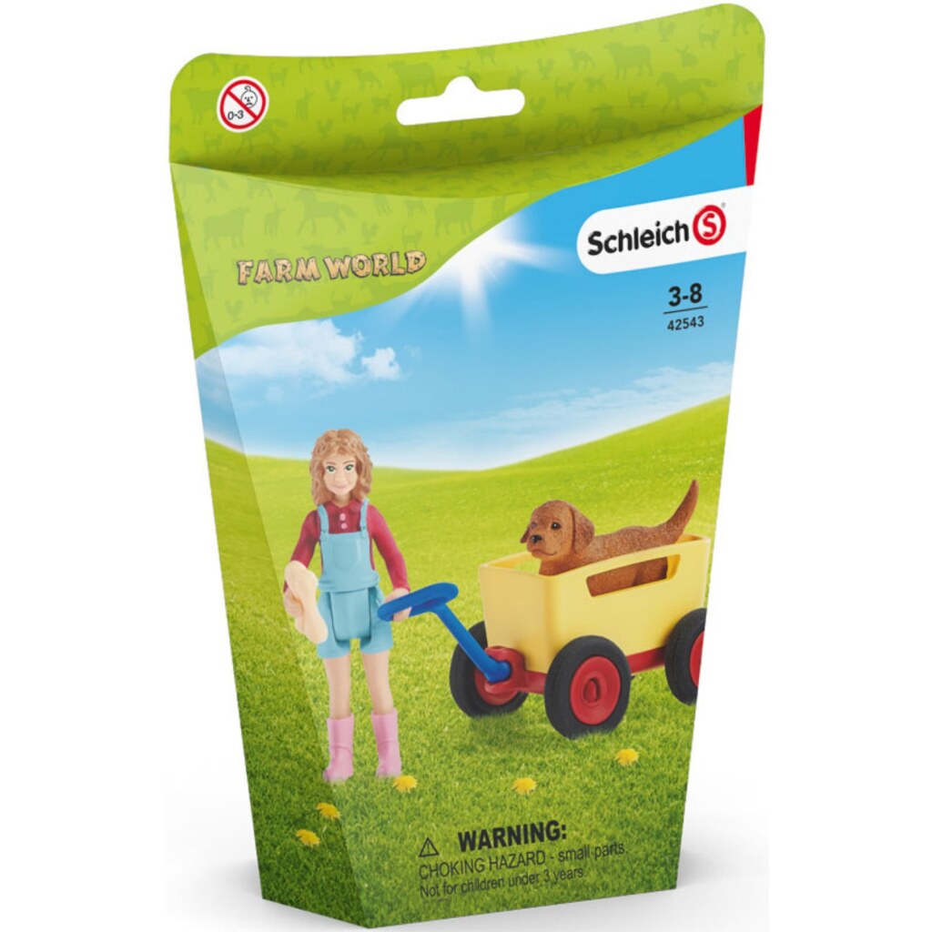 Schleich Farm World Uitje met de bolderkar