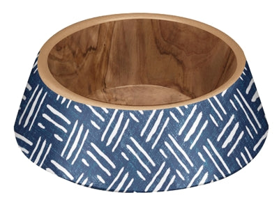 Tarhong Food Bowl Dog Oasis Melamine Indigo Blue