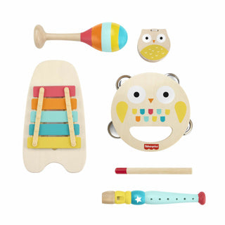 Darčeková hudobná súprava dreva Mattel fisher price