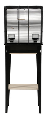 Zolux Bird Cage Chic Loft With Furniture Black