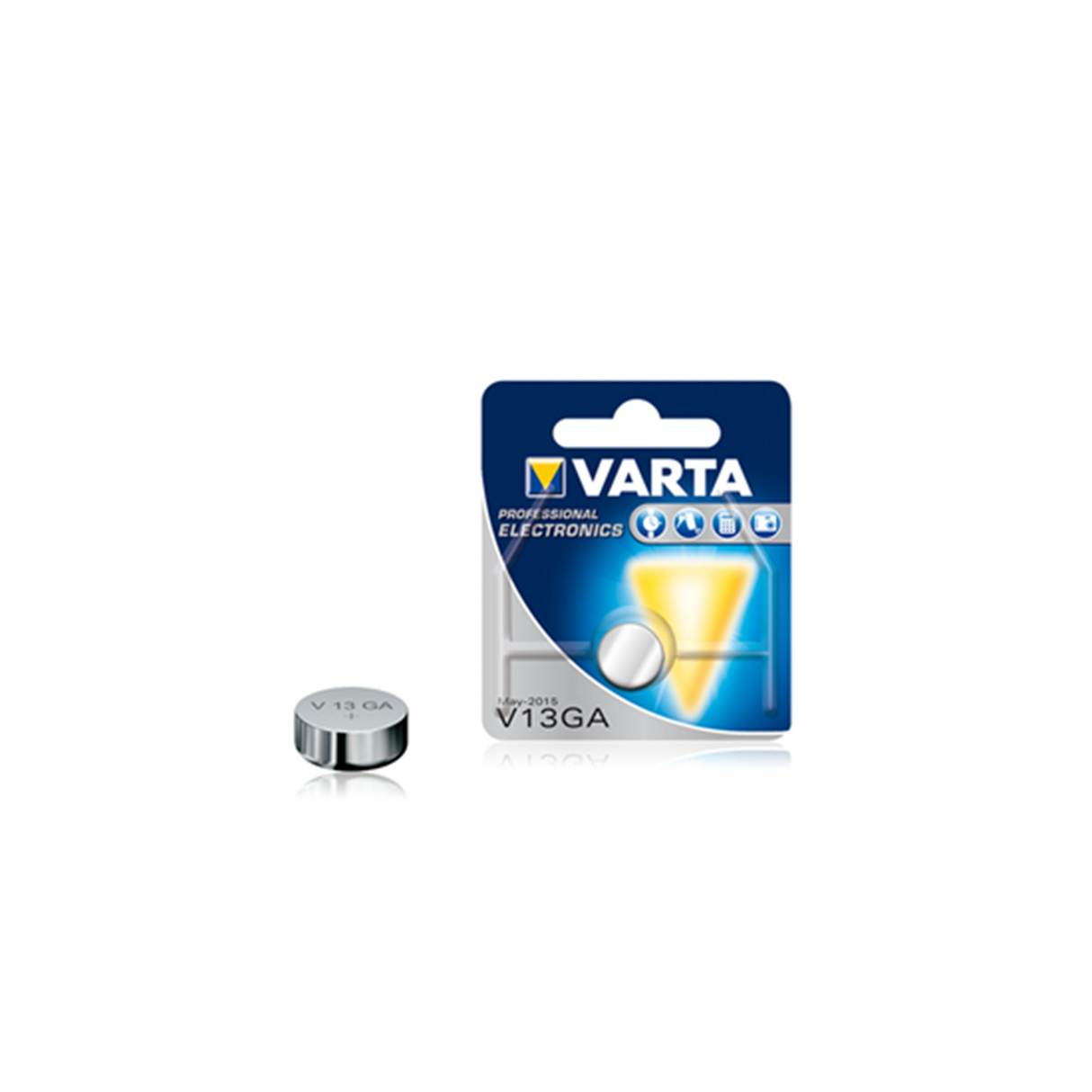 Varta button cell battery lr44 d357 v13ga