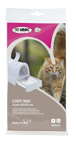 Borsa da forno a gatto iMac Cody per lettiera Zuma 50x36x10 cm