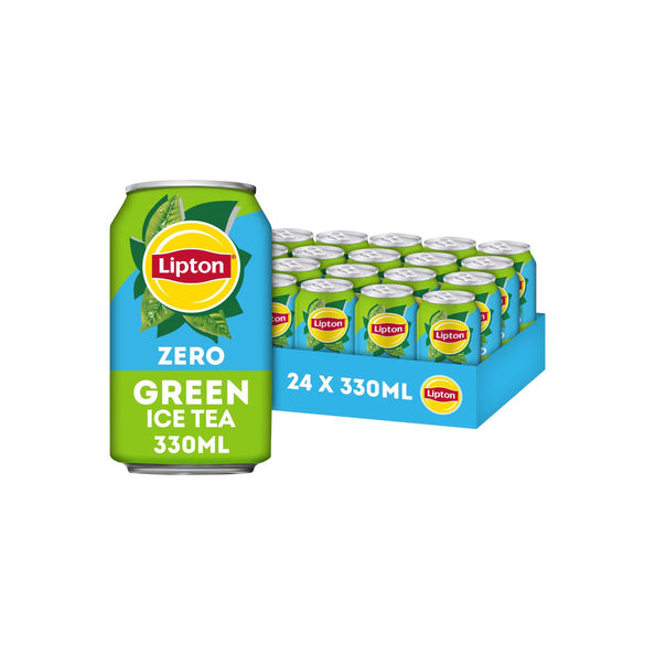 Lipton Ice Tea Green Zero can (24x 33cl)
