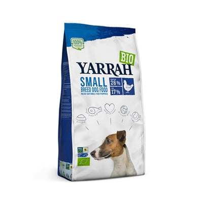 Yarrah Dog Trojos orgánicos pequeños pollo ancho