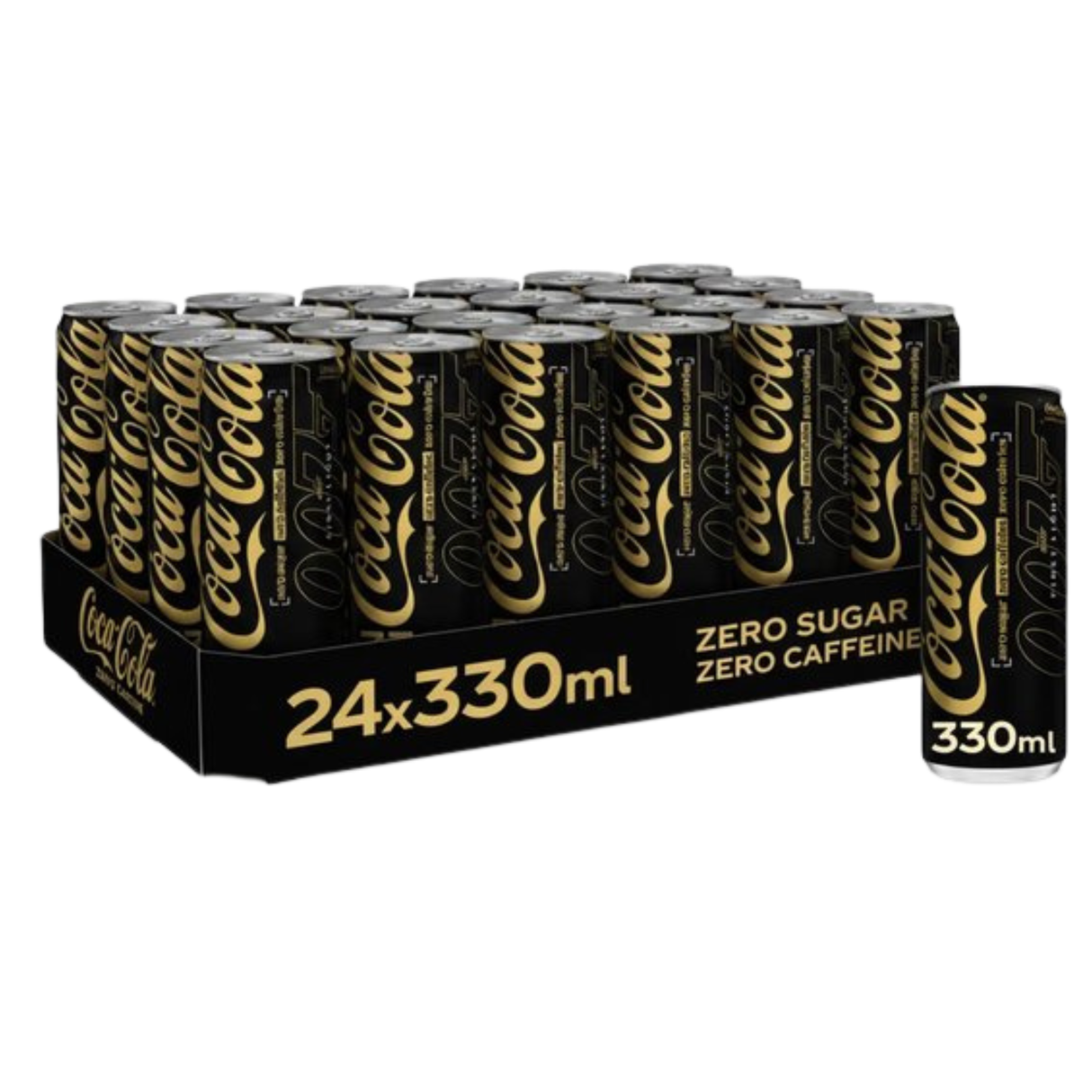 Coca-Cola Zero Sugar Zero Caffeine Can (24x33 cl)
