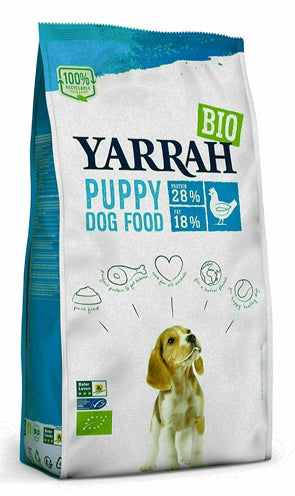 Yarrah Dog biologische brokken puppy kip