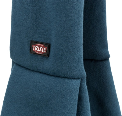 Trixie belly carrier sling blue grey
