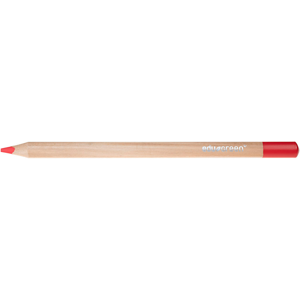 Https: www.cchobby.nl edugreen-jumbo-colored-pencils-refill-5-mm-red-10-piece-1-box
