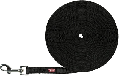 Trixie Hond Leash Handtuch mat Gummi Daach Black