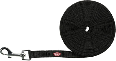 Trixie dog leash towel with rubber covered black