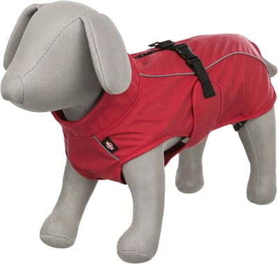 Trixie raincoat dog vimy red