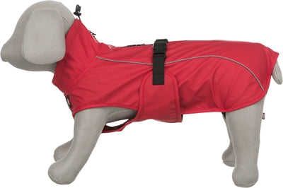 Trixie raincoat dog vimy red