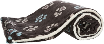 Trixie Dog Blanket Jimmy Dark Brown Cream