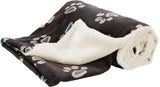 Trixie Dog Blanket Jimmy Dark Brown Cream