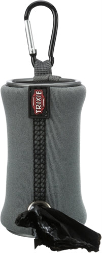 Trixie Neoprene Poop Bag Dispenser with 20 Assorted Bags