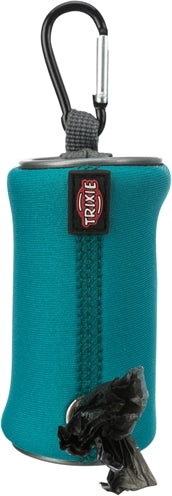 Trixie Neoprene Poop Bag Dispenser with 20 Assorted Bags
