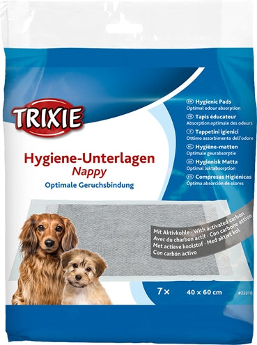 Trixie Puppypads Nappy avec du carbone