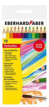 Eberhard Faber Eberhard Faber EF-516012 Aquarel blyant Pappeske med 12 stykker med børste