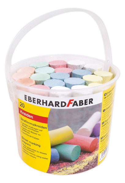 Eberhard Faber Eberhard Faber EF-526512 Sidewalk chalk with 20 chalks