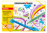 Eberhard Faber EF-551016 Boîte à paillettes de stylos en feuilles 16 couleurs