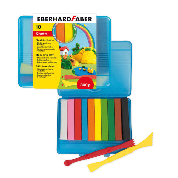 Eberhard Faber Eberhard Faber EF-572010 Mounting clay 10 colors in storage box