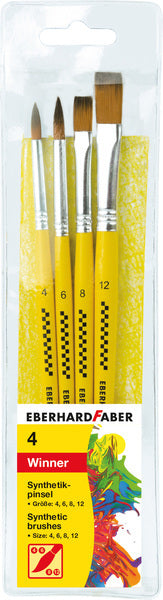 Eberhard Faber Eberhard Faber EF-579921 Brush set Synthetic size 4-6-8-12