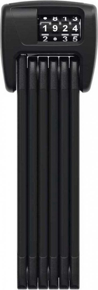 Abus folding lock Bordo 6000C 90 black LED SH - Bicycle lock
