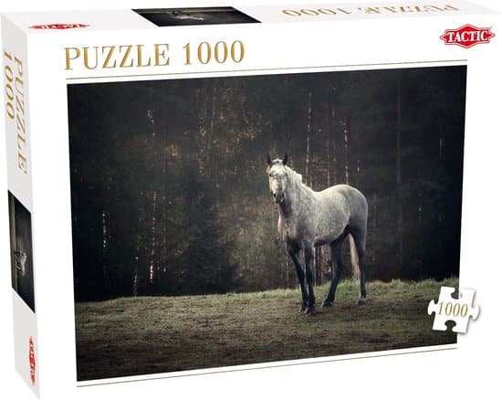 Tactic puzzle - horse on a forest edge - 1000 pieces